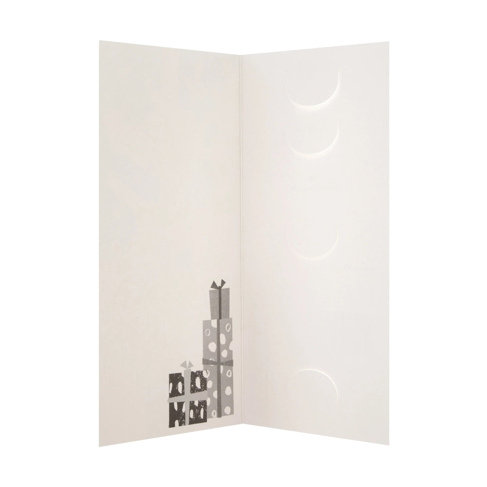 Fun Kids' in 2 Designs Pack of 4 Christmas Money Wallet Cards