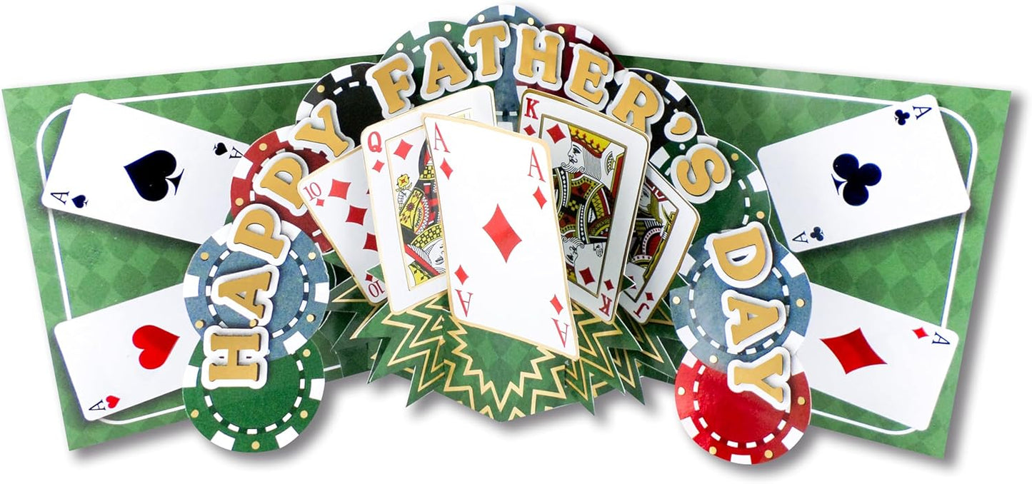 Dad You're Ace Magical Fun Surprise! Pop Up Father's Day Card