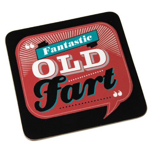 Back Chat Backchat 'Fantastic Old Fart' Coaster