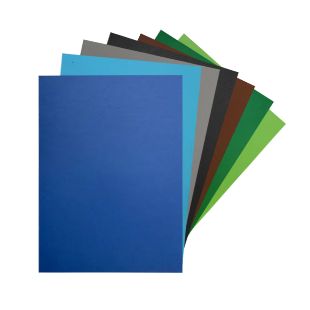 Pack of 350 A5 Assorted Father’s Day Coloured 160gsm Craft Card Sheets – 7 Colours (50 each)