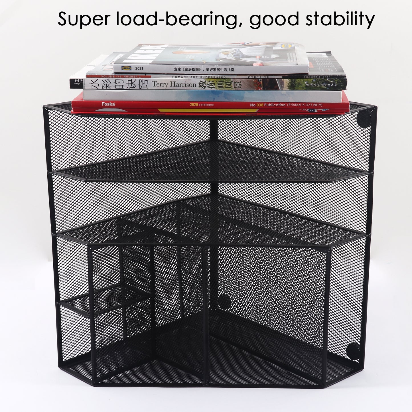 Multiple Compartment Office Mesh Desk Organiser