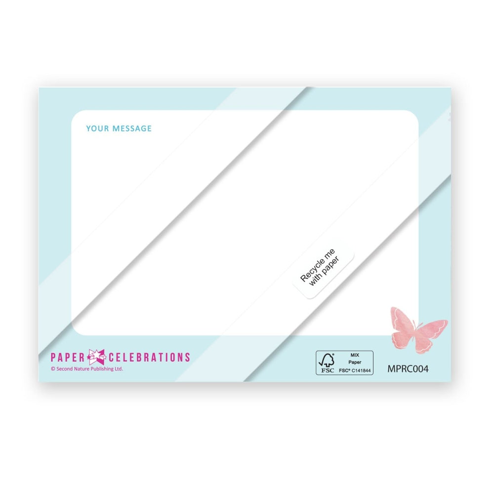 Beautiful Wishes Flutteringly Fabulous! Mother's Day Pop Up Card