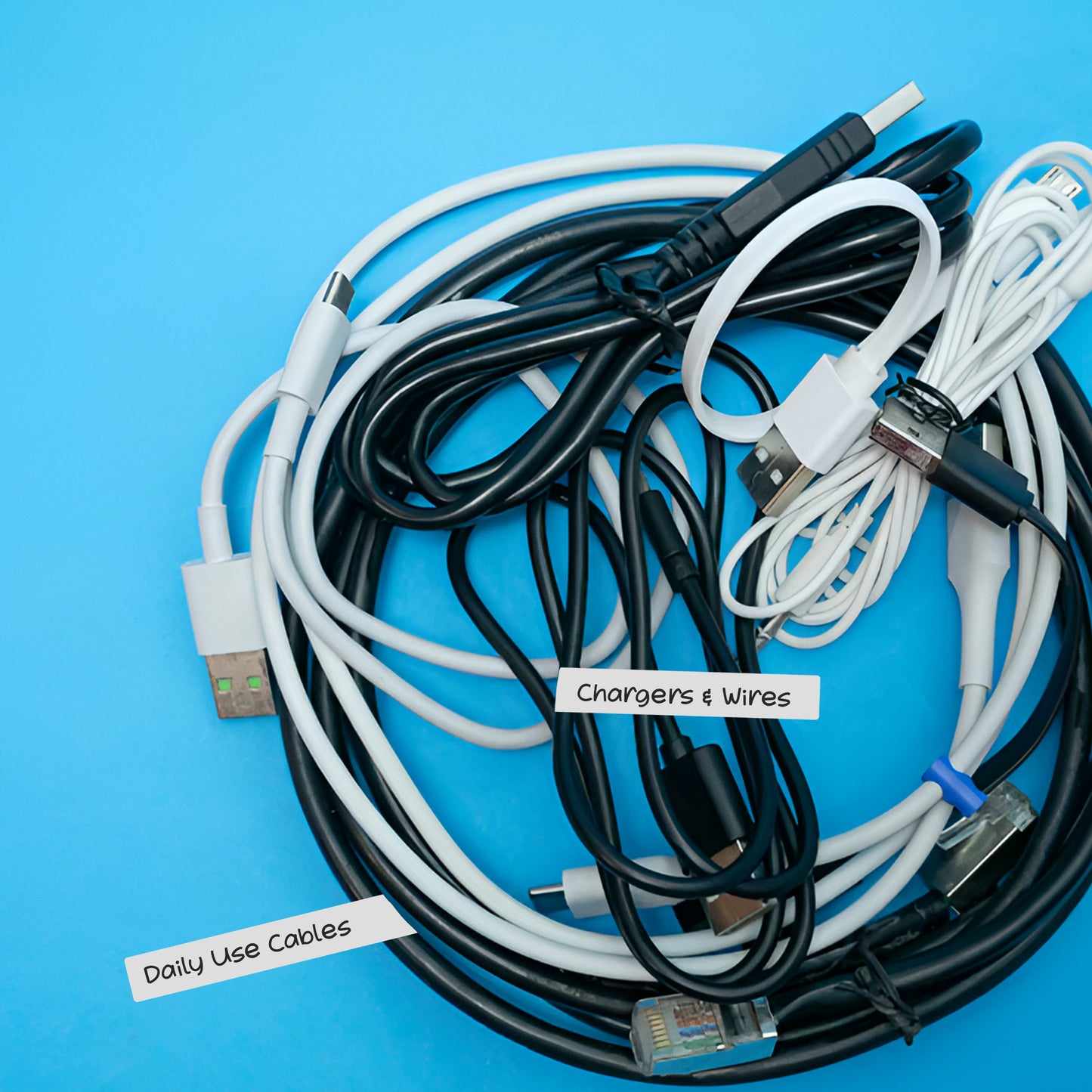 Pack of 288 White 12x102mm Rectangular Labels - Adhesive Stickers