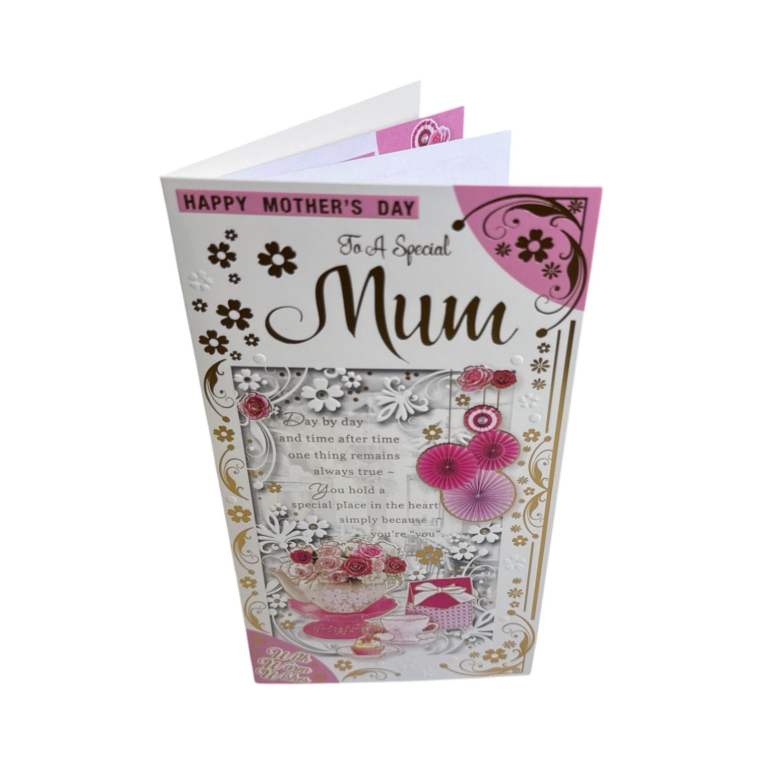 To A Special Mum Floral Tea Pot Sentimental Design Mother's Day Card ...