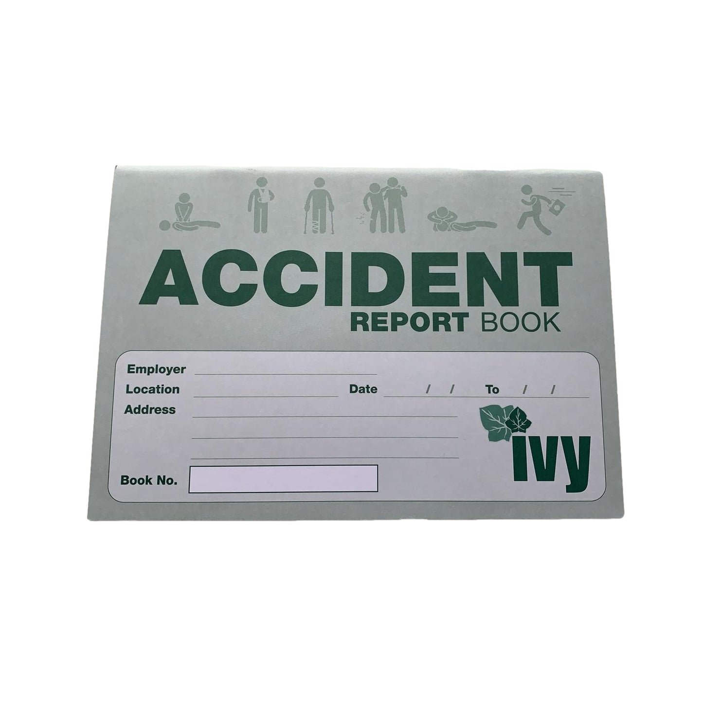 Accident Report Book - First Aid Injury Record School Office