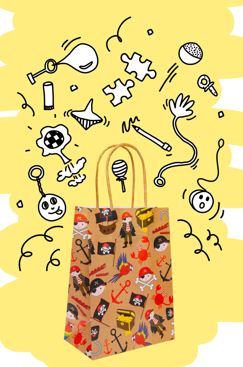 Pirate Paper Gift Bag