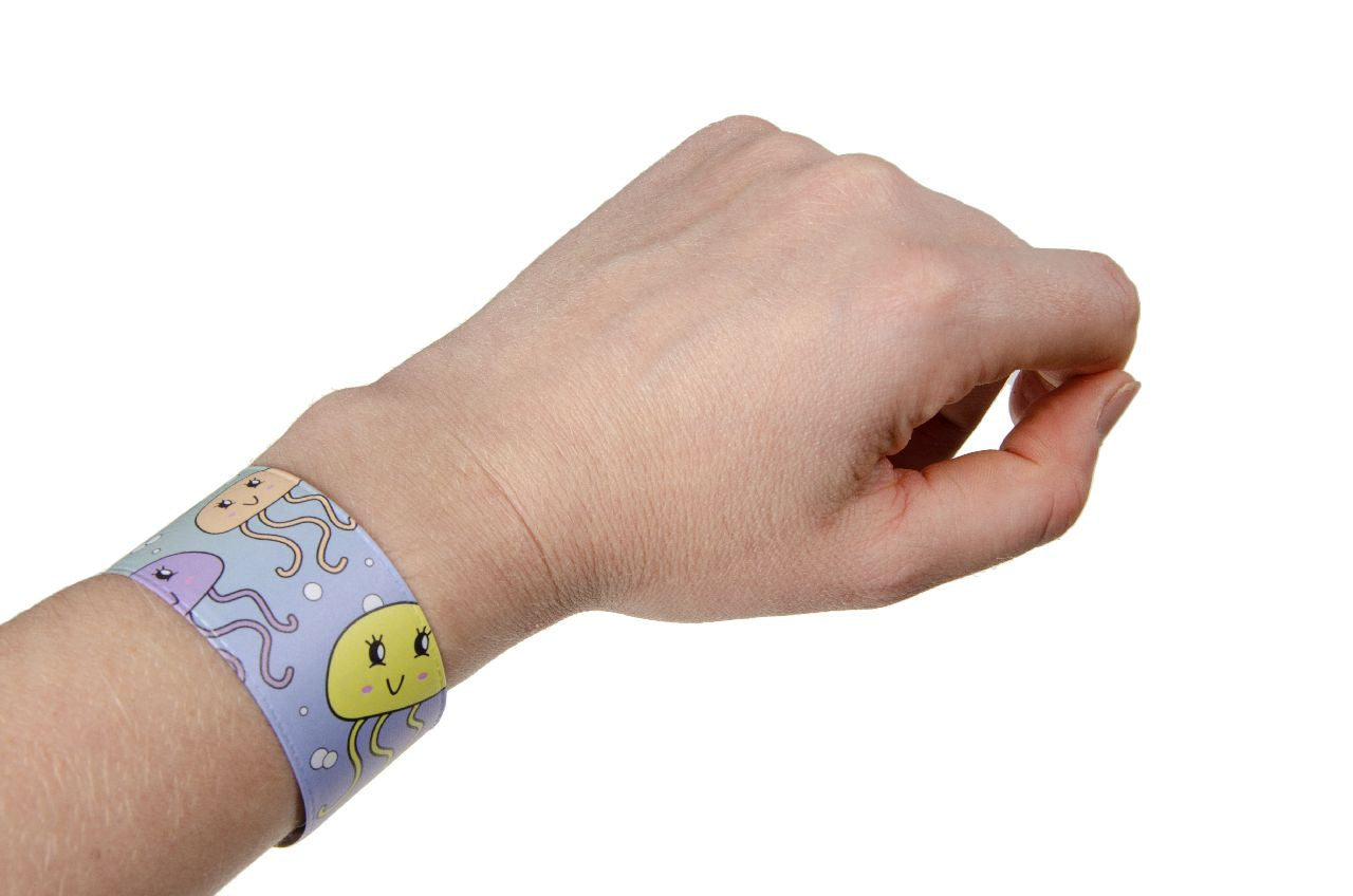 Pack of 6 Sea Animals Snap Bracelets