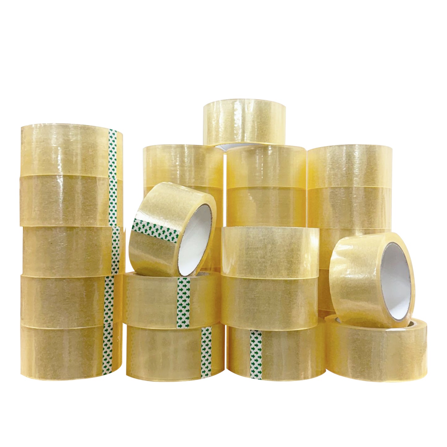 Pack of 12 Clear Packaging Tapes 48mm x 66m (45 Micron)