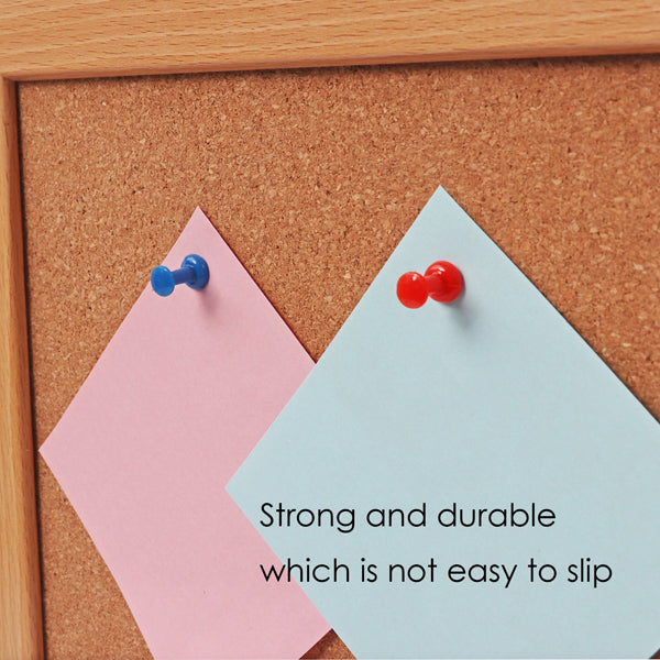 Bulk Pack of 500 Assorted Coloured Push Pins