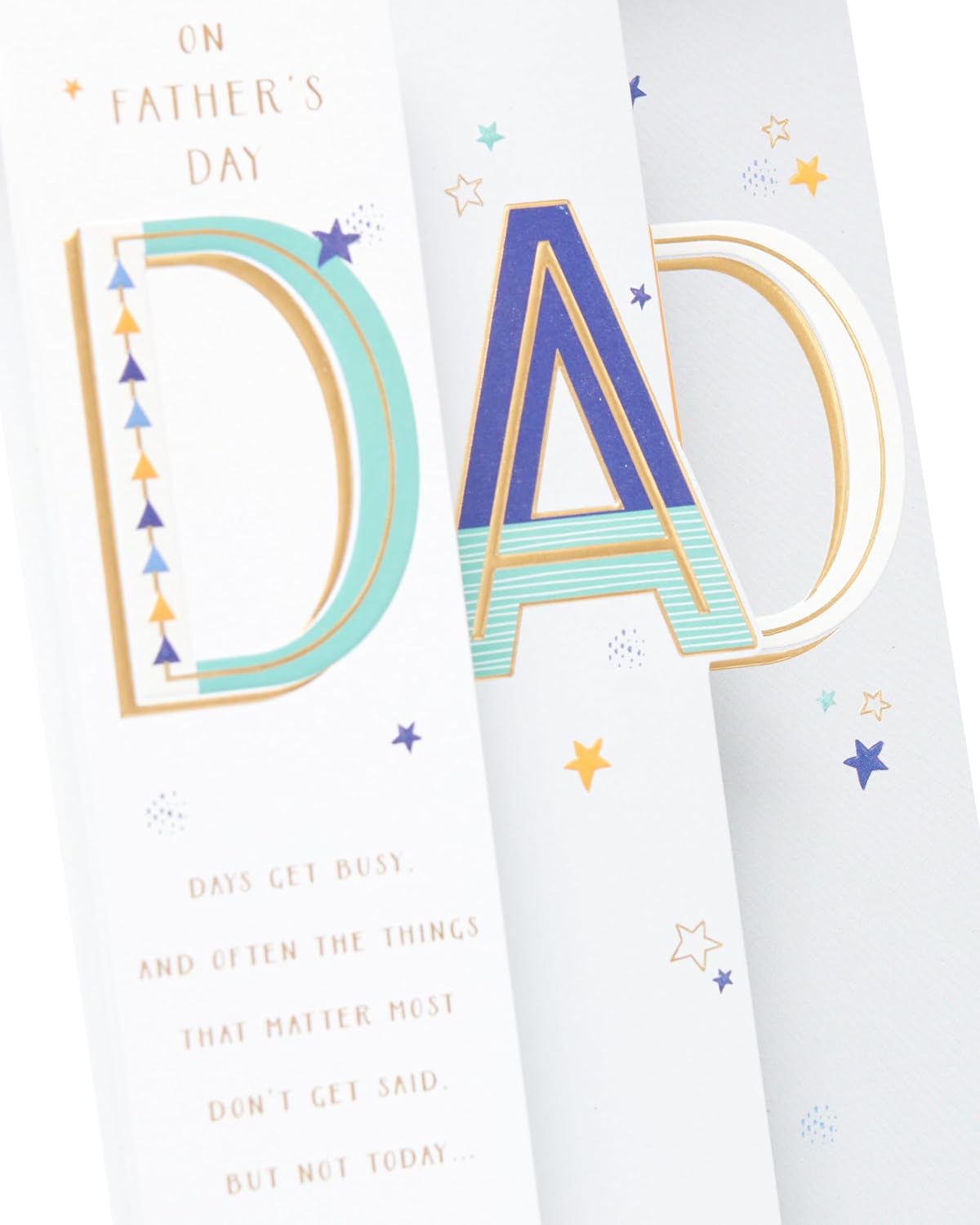 Sentimental Design Dad Father's Day Card