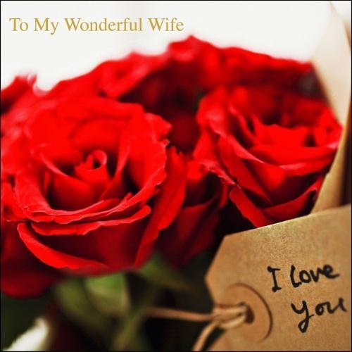 Camden Graphic Wonderful Wife Valentine's Day Card