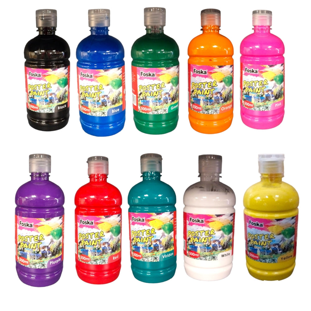 500ml Green Poster Color Paint
