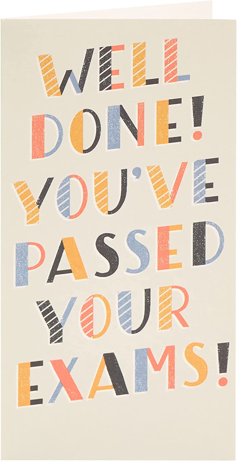 Well Done Passed Exams Congratulations Card– Shop Inc