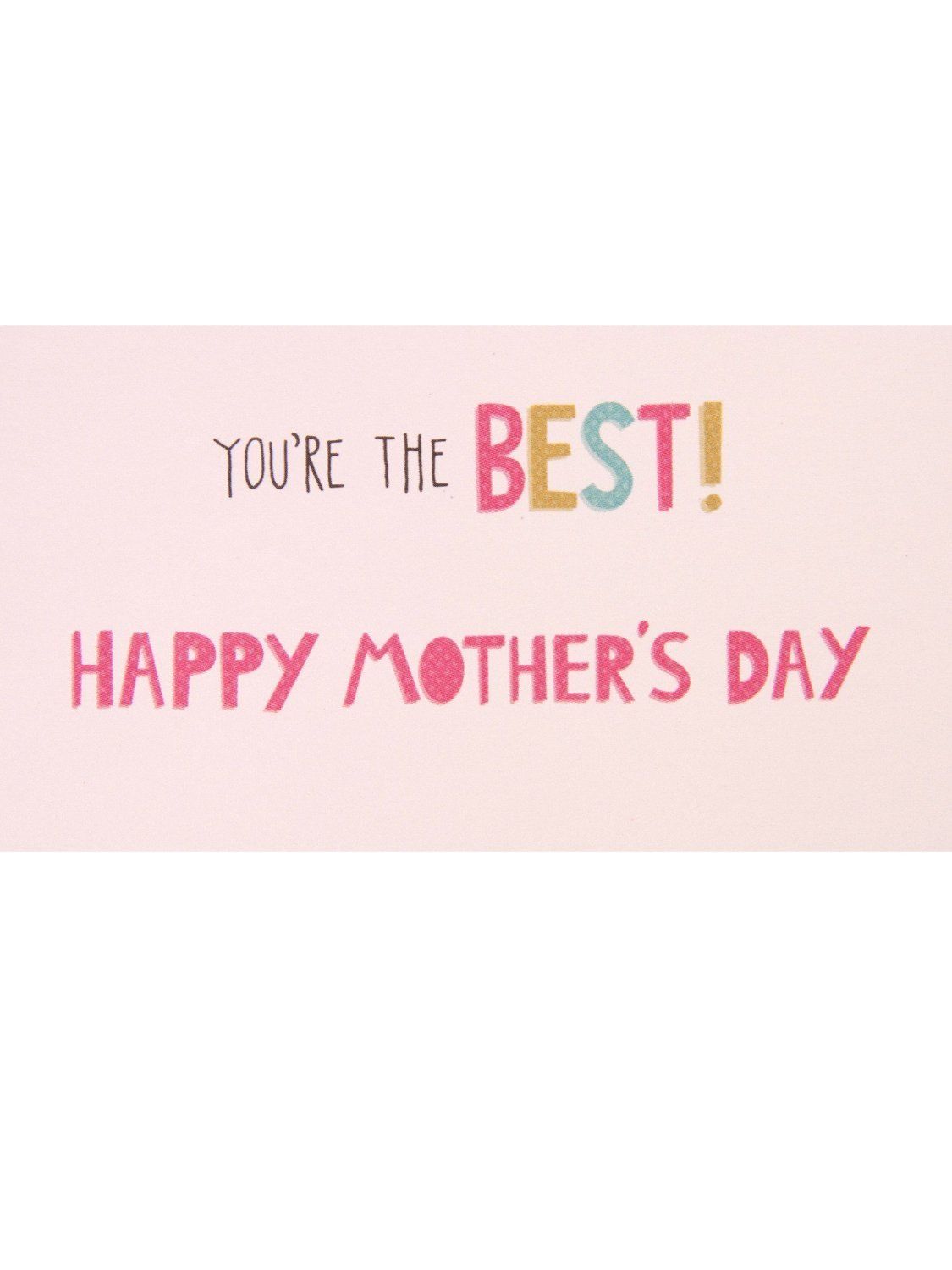 Superstar Mum From Son Lots of Woof With Stars Mother's Day Card