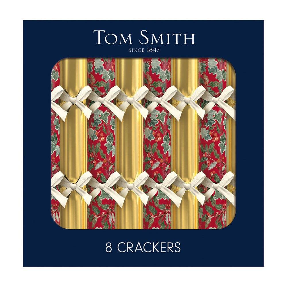Pack of 8 5" Nest Saucer Christmas Dinner Crackers