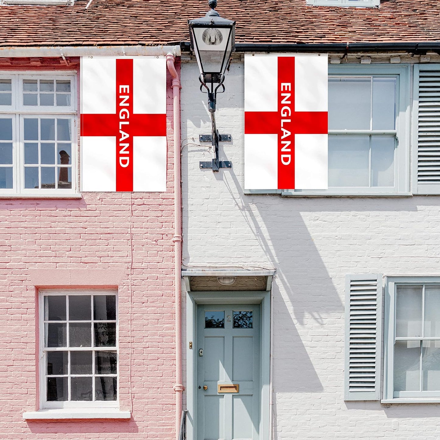5ft x 3ft England Printed St George Cross National Flag with 2 Eyelets