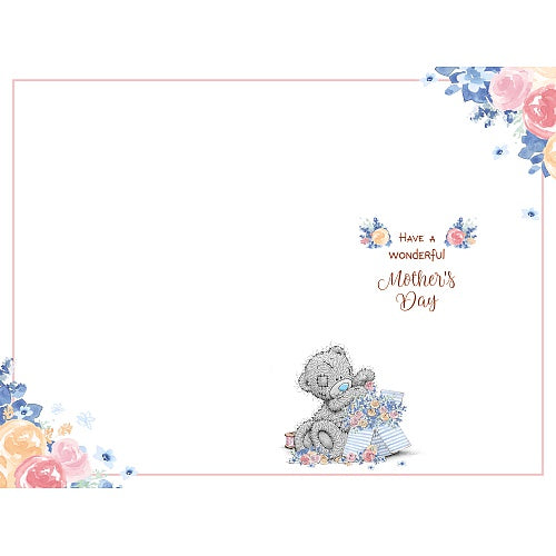 From Grandson Tatty Teddy With Gift Mother's Day Card
