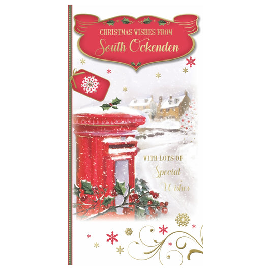 With Lots of Special Wishes From South Ockenden Christmas Card