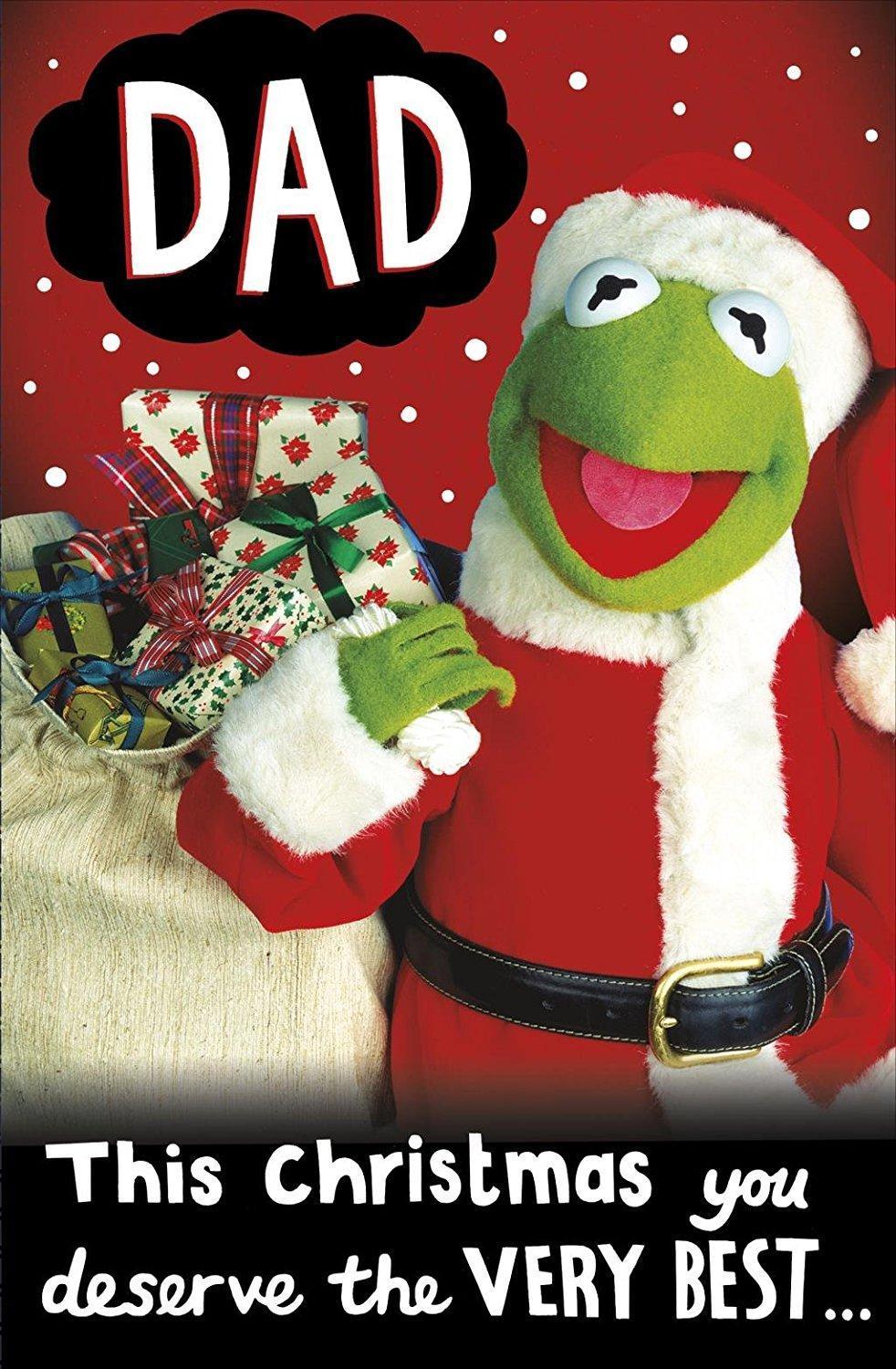Dad Christmas Card The Muppets