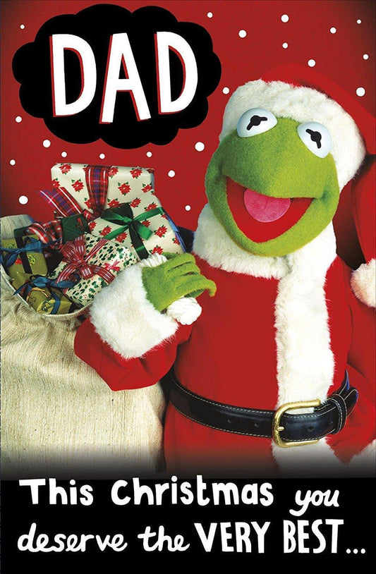 Dad Christmas Card  The Muppets 