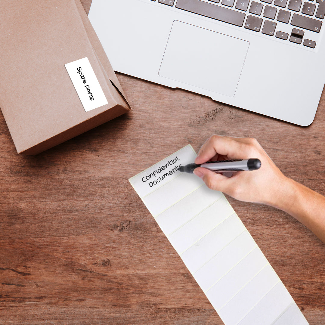 Roll of 120 Self Adhesive Address Labels 50x102mm