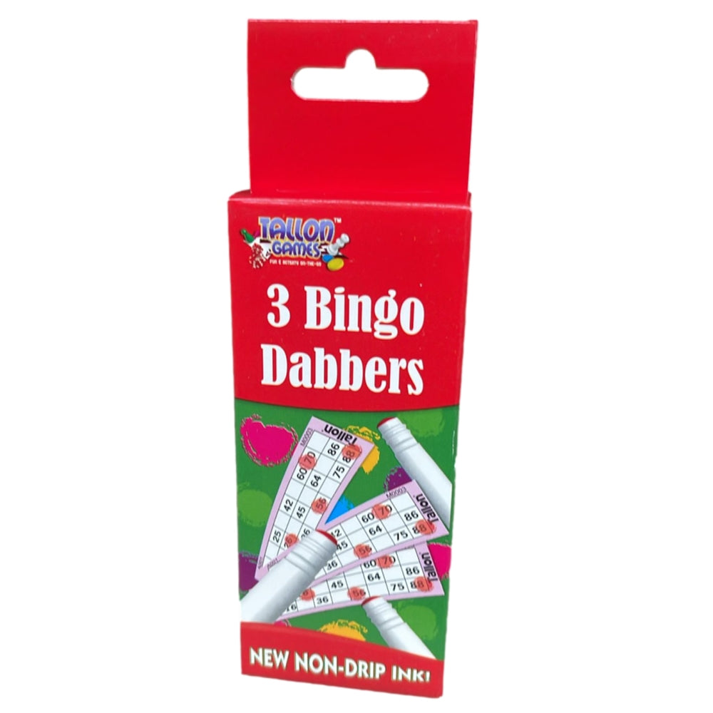 Pack of 36 Coloured Bingo Dabbers - Dab Pen Non Drip Ink