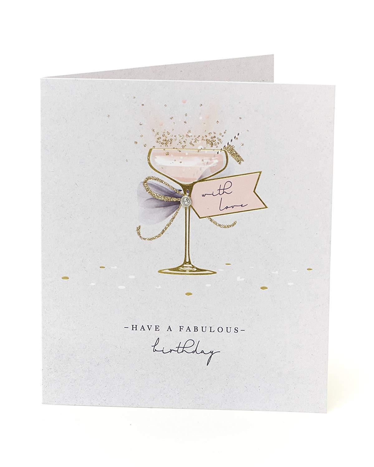 Lovely Birthday Card Cocktail for a Fabulous Birthday