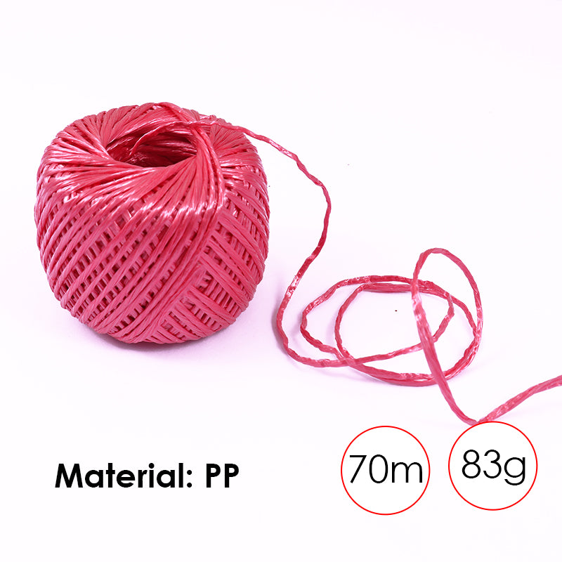 100m Coloured PP String Rope 70g