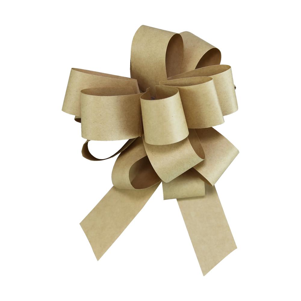 Pack of 2 Christmas Kraft Pull Bows