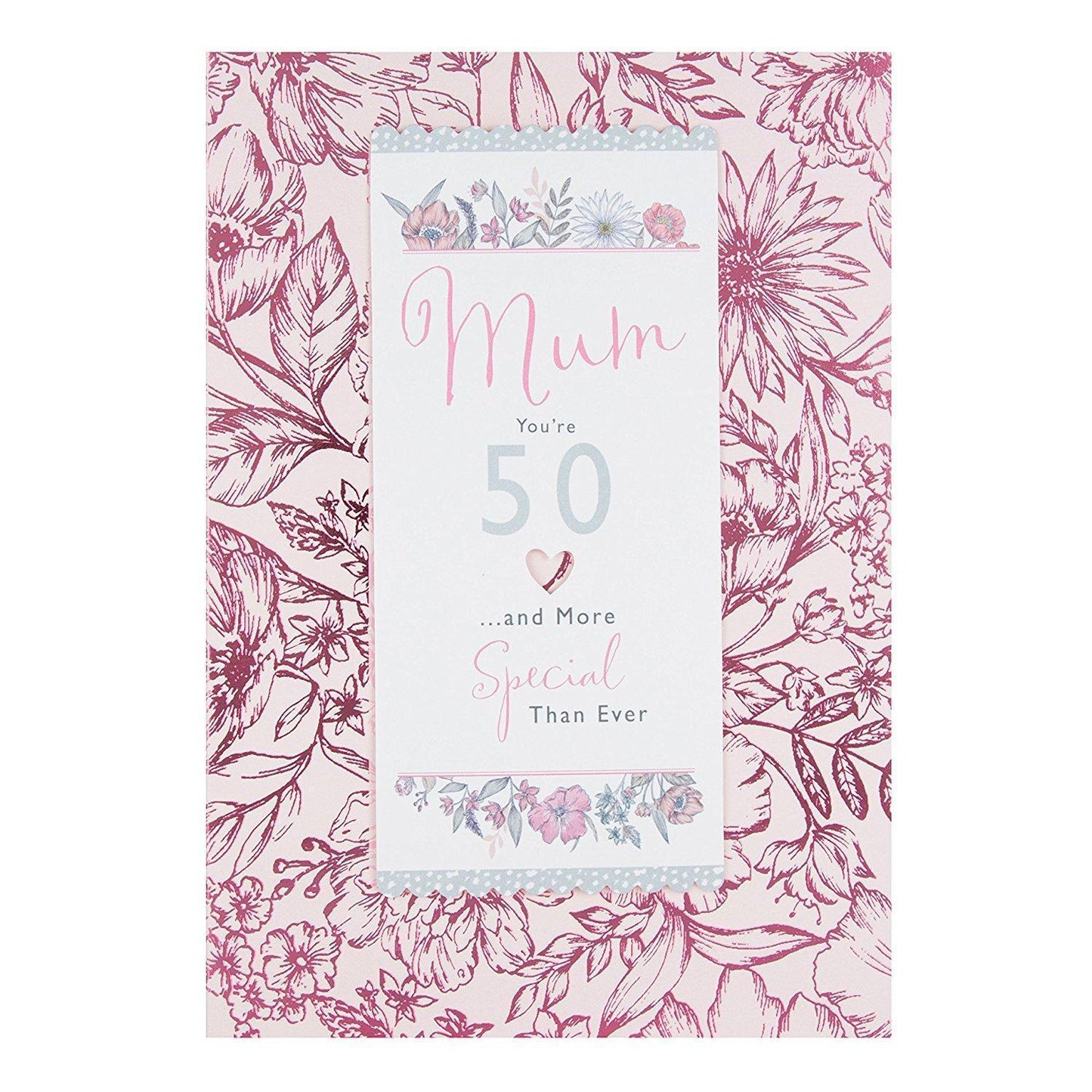 Mum 50th Birthday Card 'Special'