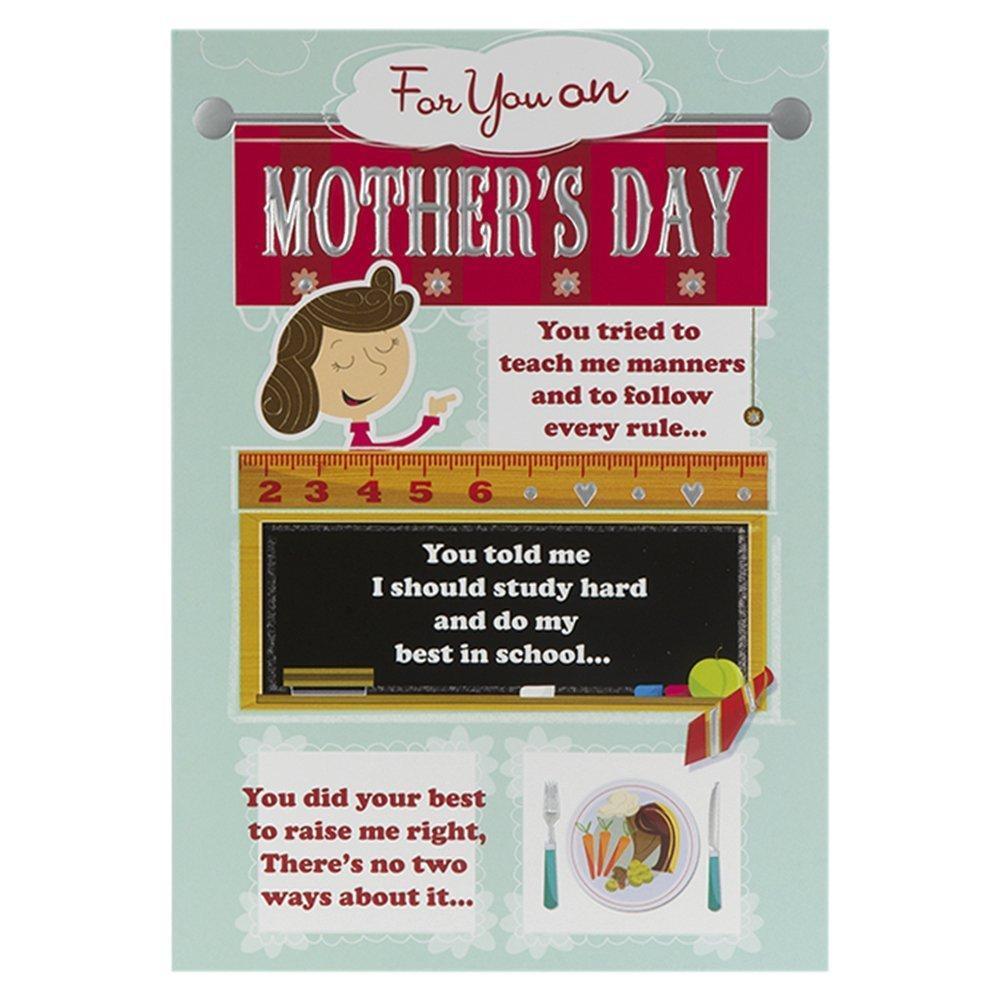 For You Humour Illustrated Mother's Day Card