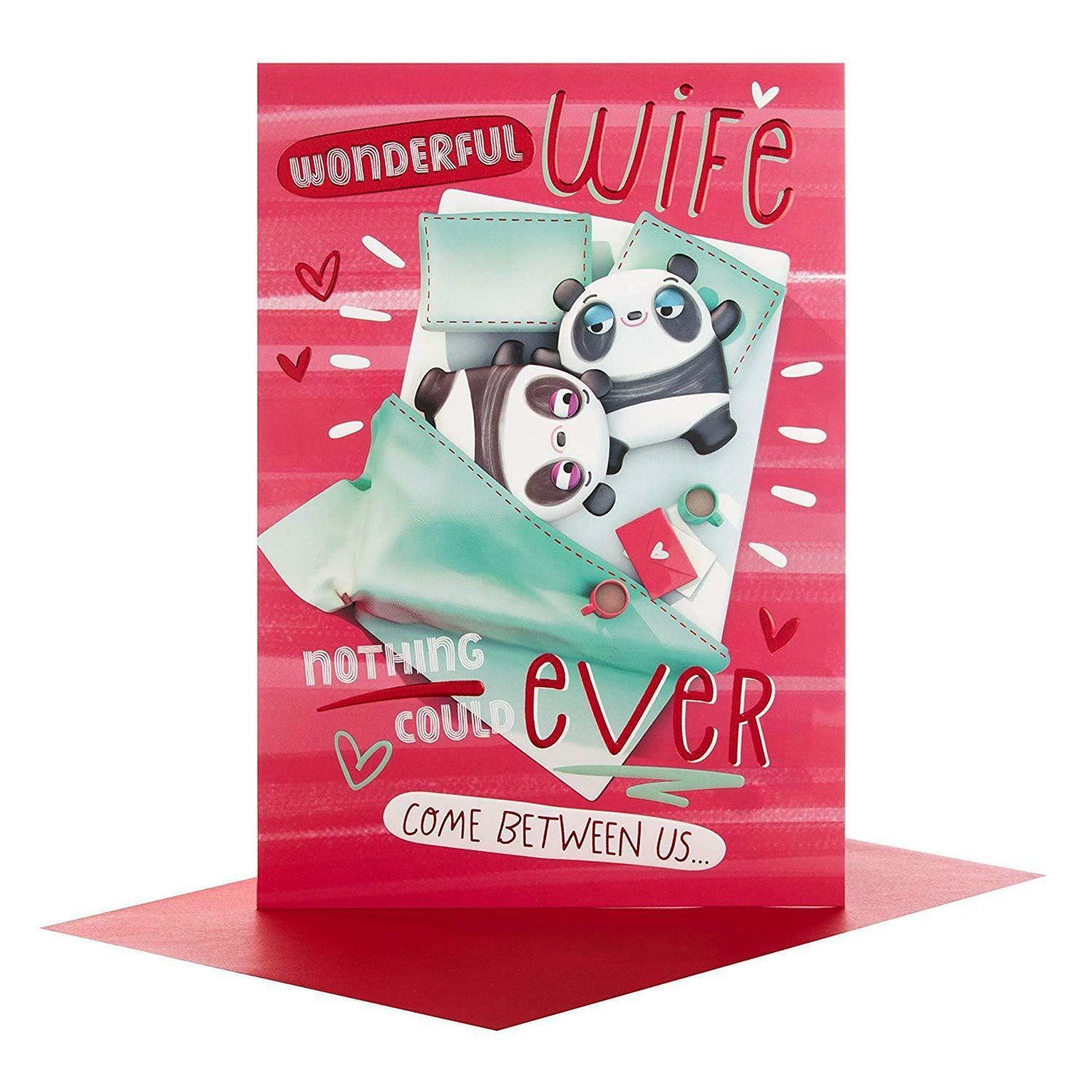 Wonderful Wife 'Come Between Us' Valentine's Day Card