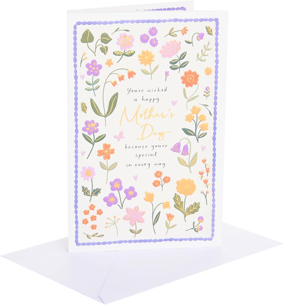 Floral Design Mother's Day Card