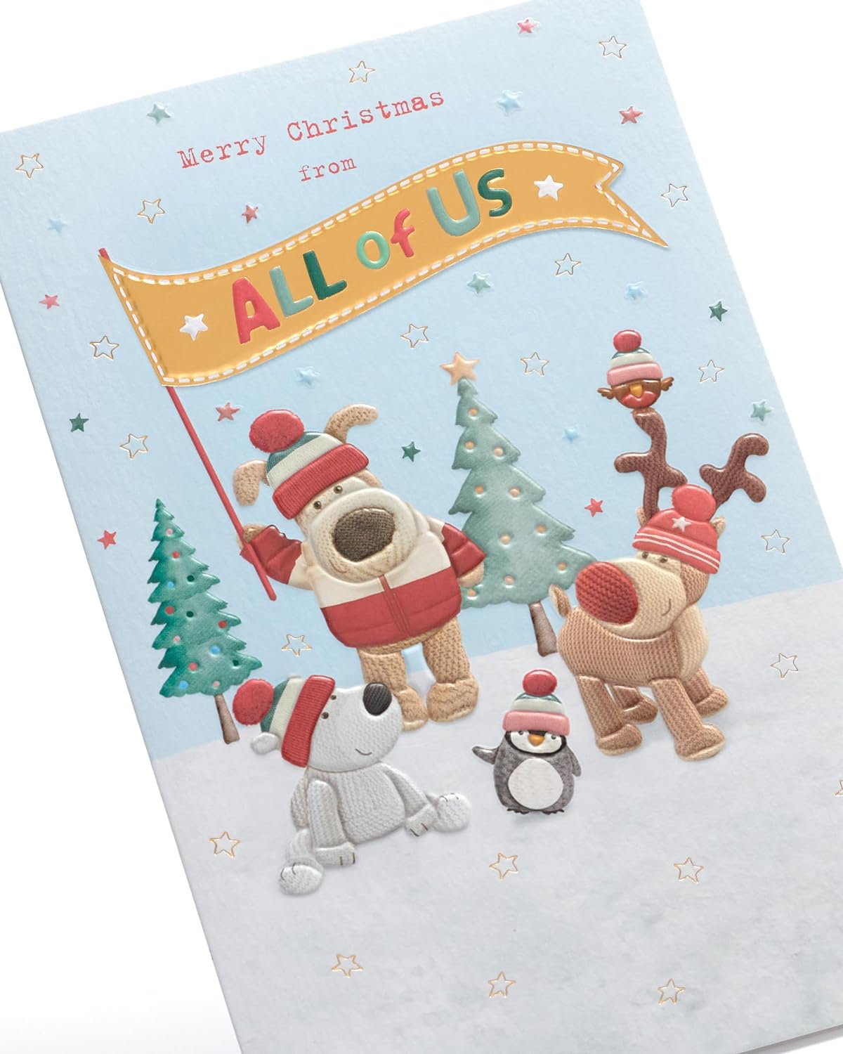 From All Of Us Christmas Card Boofle Merry Christmas