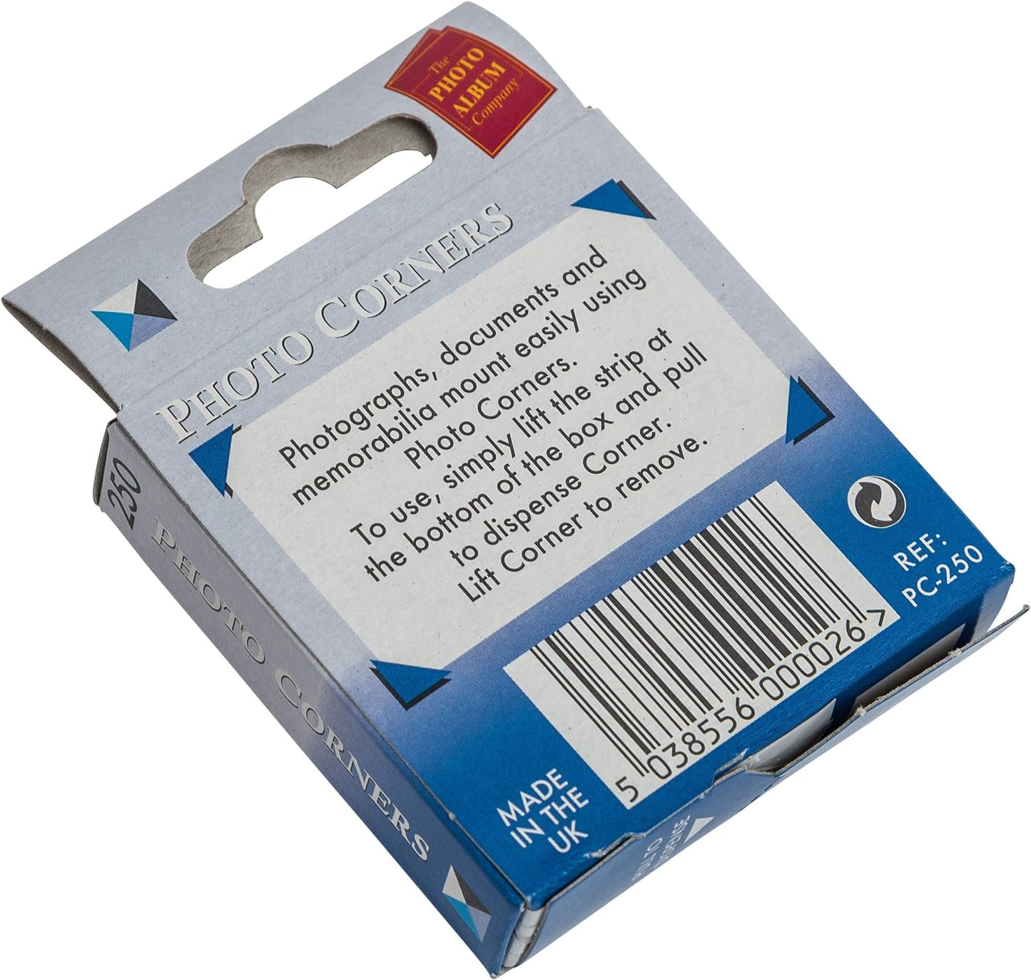 Hampton Frames Photo Corners White Pack of 250