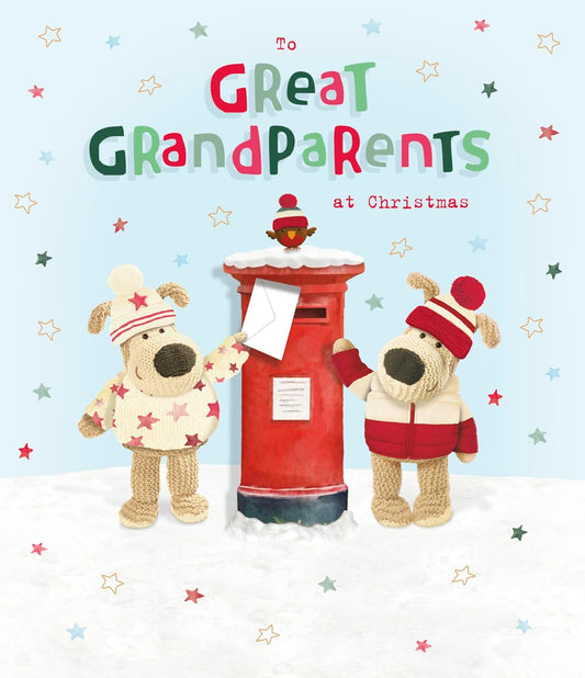 Boofle To Great Grandparents At Christmas Card