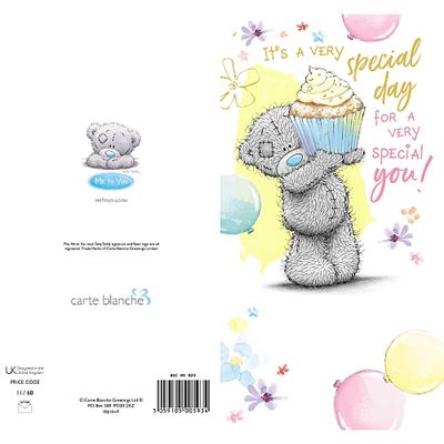 Me To You Bear Special Day Special You Birthday Card 