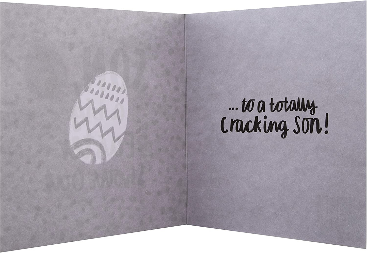 Son Big Shout Out Design Easter Card