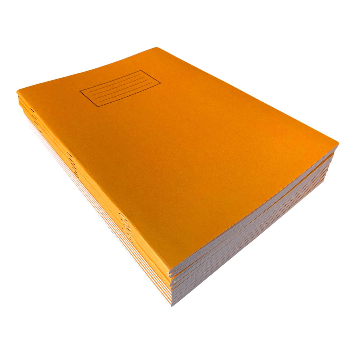 Janrax A4 Orange 80 Pages Feint and Ruled Exercise Book