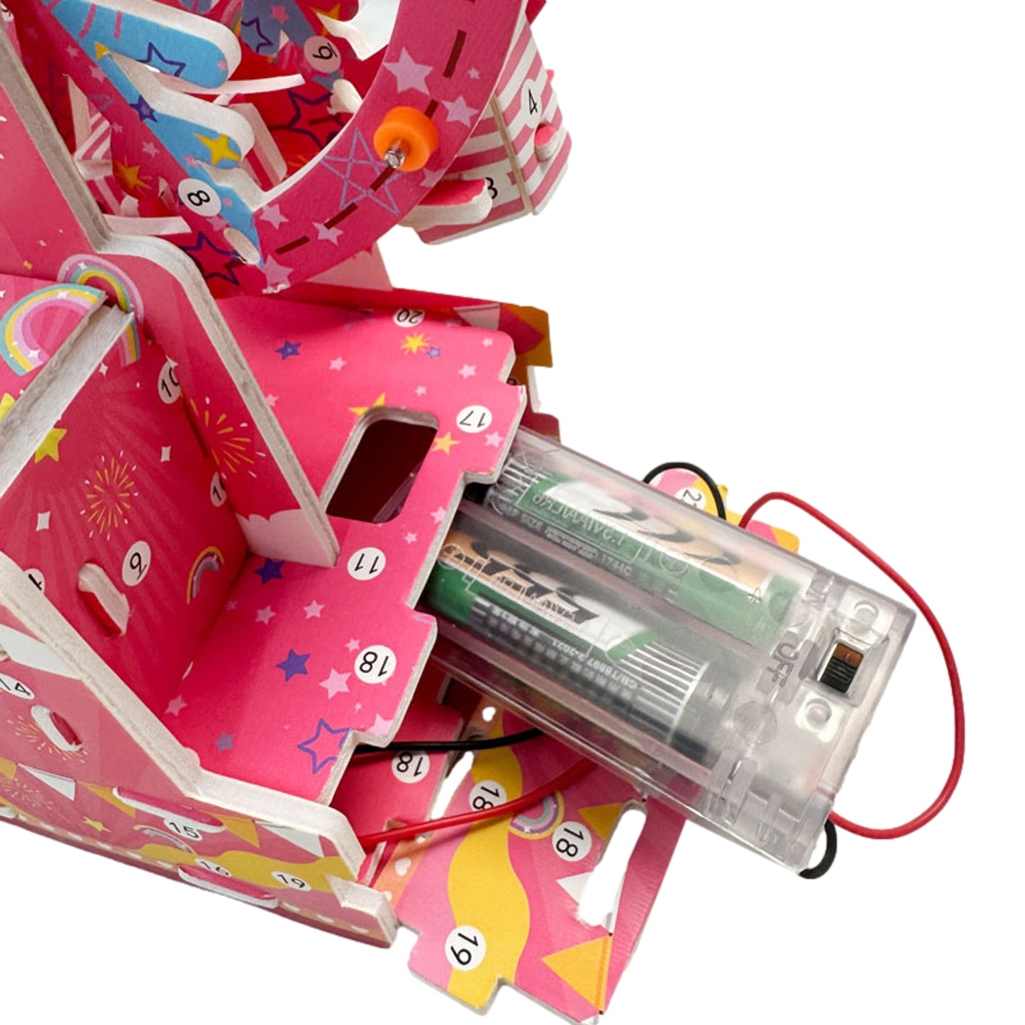 Ferris Wheel DIY Mechanical Stem Toy with Instruction Book