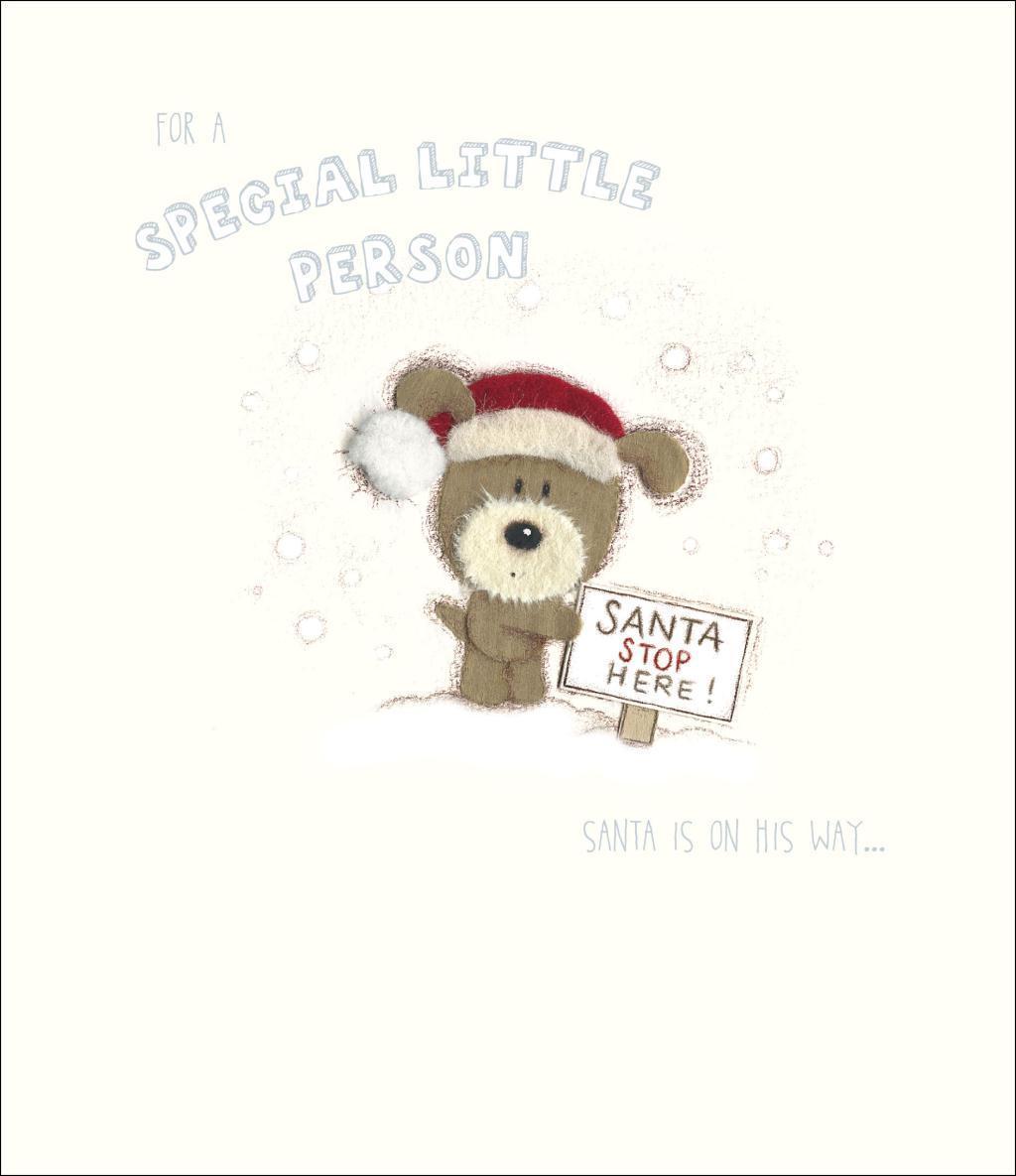 For A Special Little Person Christmas Card Lots Of Woof