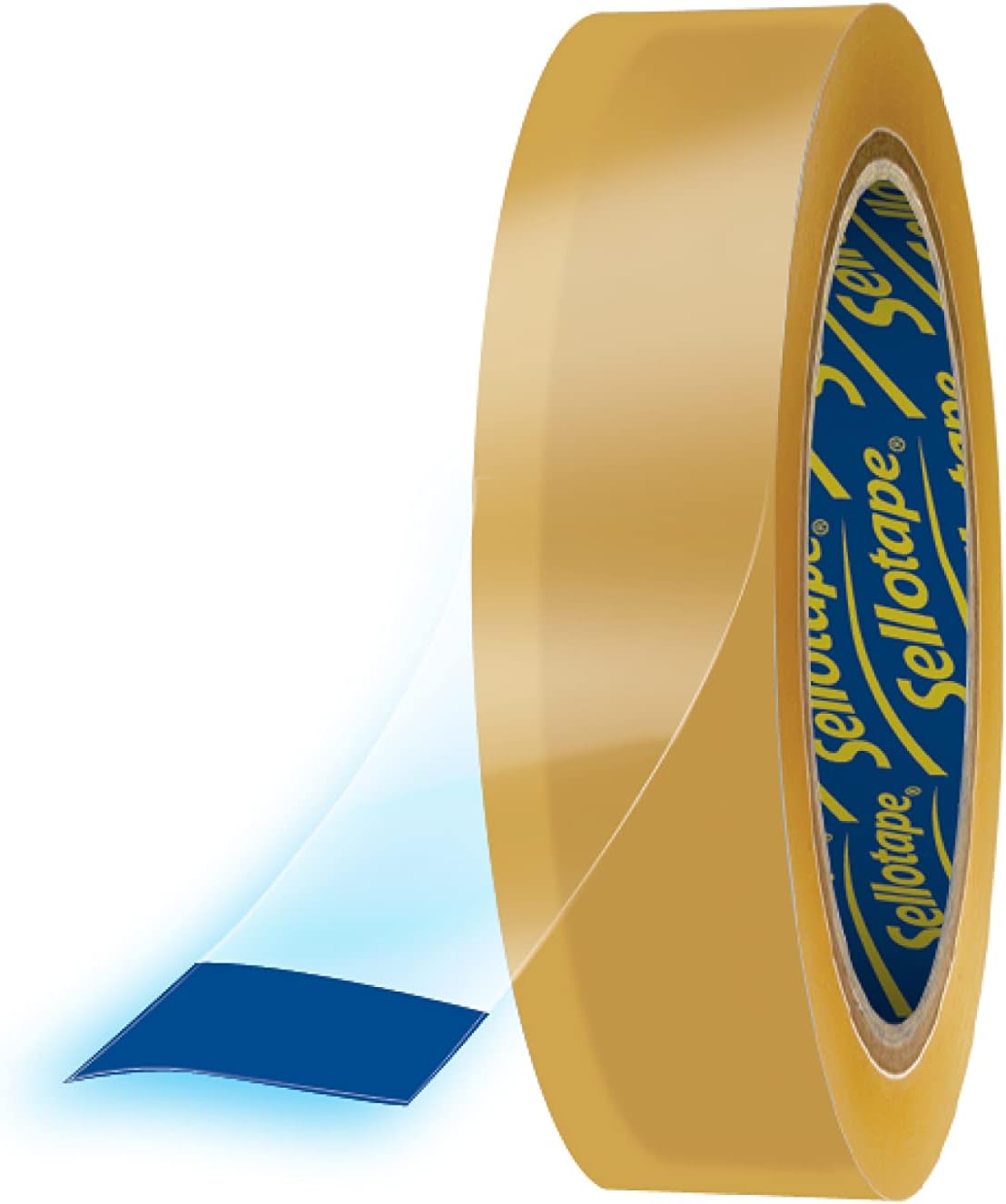 Box of 8 Sellotape Original Golden Sticky Tapes 18mmx33m