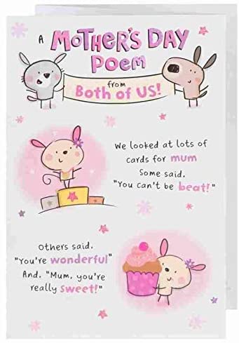 A Mother's Day Humour Poem From Both Mother's Day Greeting Card