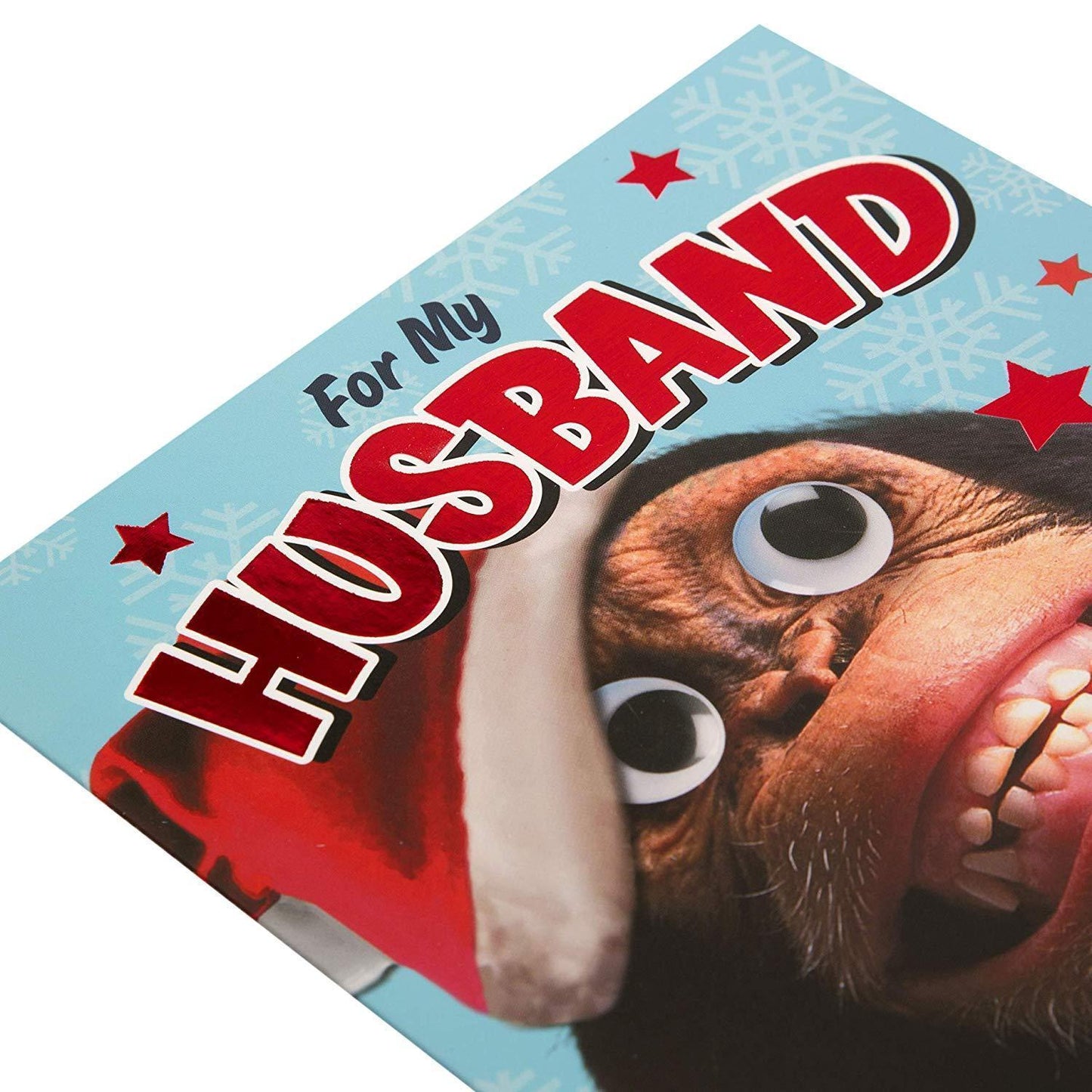 Husband Humour Christmas Card 'Me for A Wife'