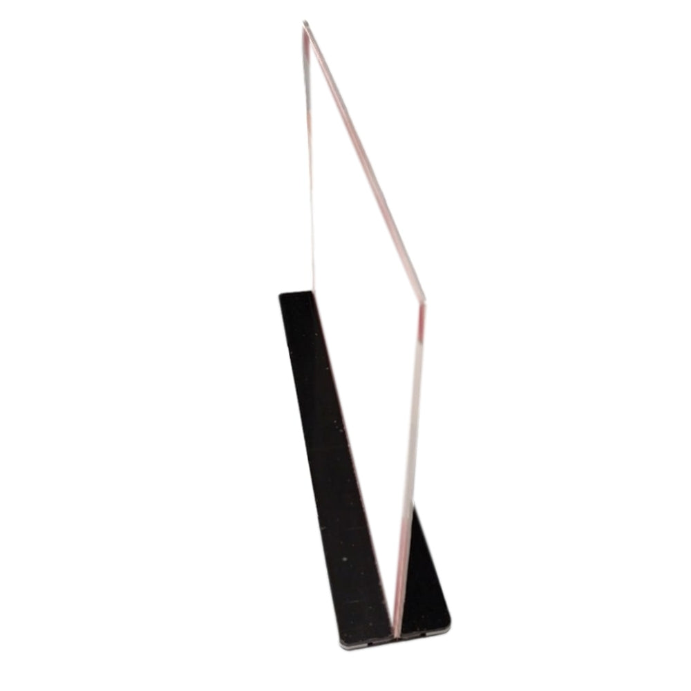 Horizontal Design Acrylic Sign Holder 20 x 10cm