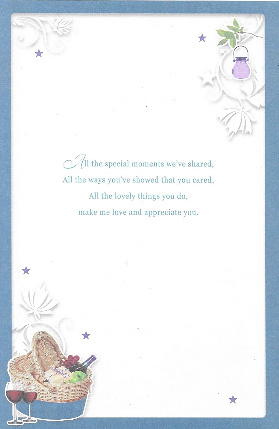 With Love to My Partner On Your Birthday Opacity Card