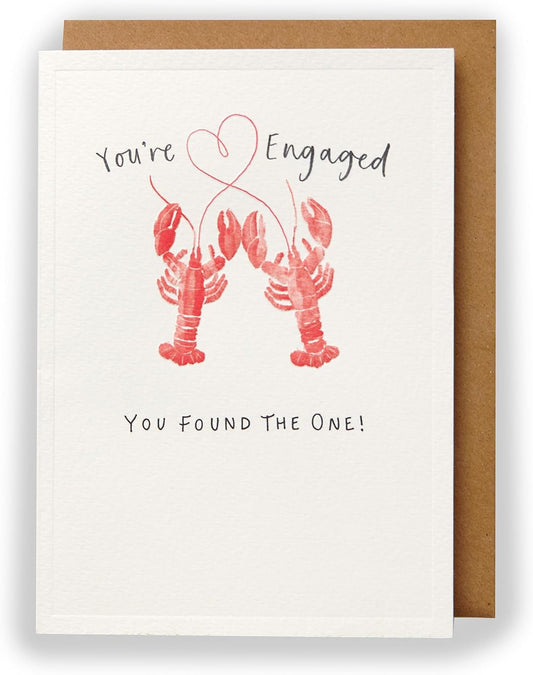 Kindred You Found The One Engagement Congratulations Card