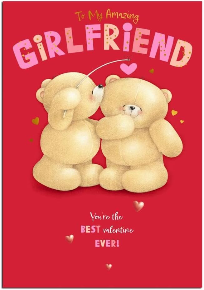 Biglietto D'Auguri Boofle Per San Valentino – Gorgeous Girlfriend, Cute Card