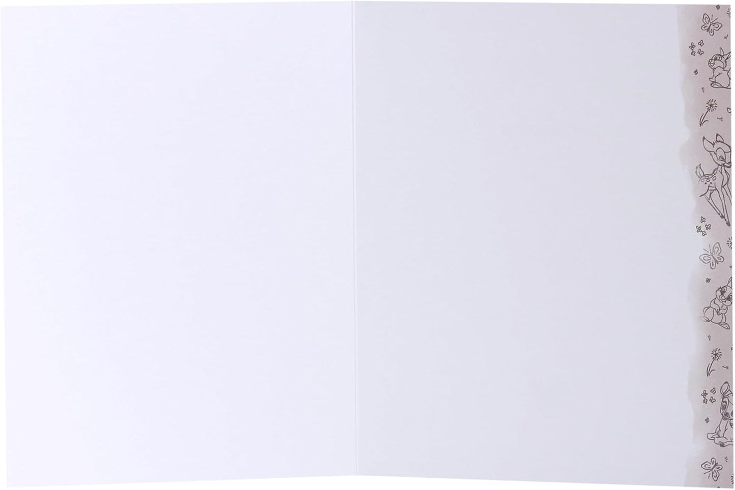 Bambi & Thumper Design Disney Classics Birthday Blank Card