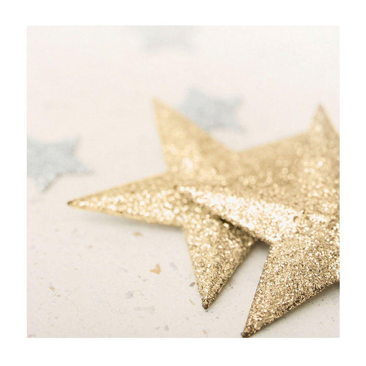 Hallmark Blank Christmas Card 'Gold Star' 